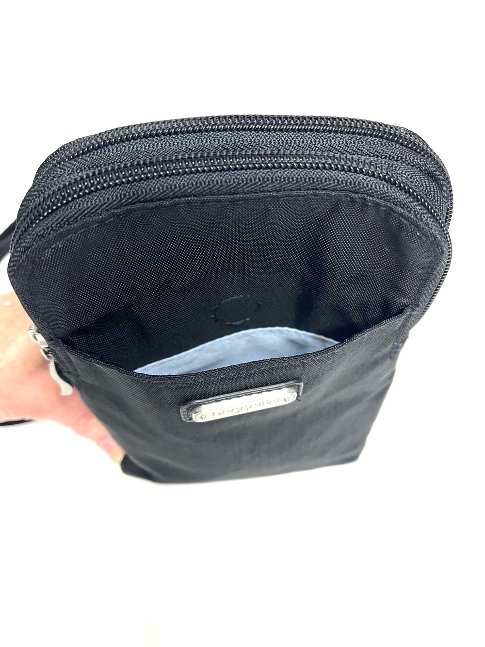 Baggallini Take Two RFID Crossbody, Wristlet in Black - Picture 2 of 8